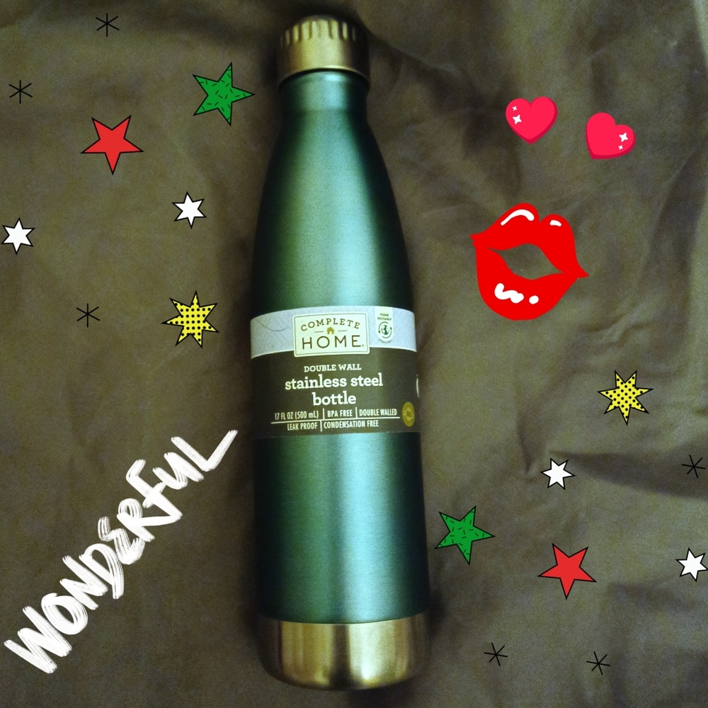 NWT Double Wall Stainless Steel Bottle - Picture 5 of 11